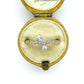 Antique Edwardian 18ct old cut diamond trilogy ring c1910's