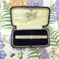 Stunning vintage diamond double row bar brooch 2.5 carat ~ With Independent appraisal/valuation