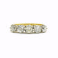 Antique Edwardian 18ct Platinum old mine cut diamond five stone ring 0.85ct c1900s -1920's
