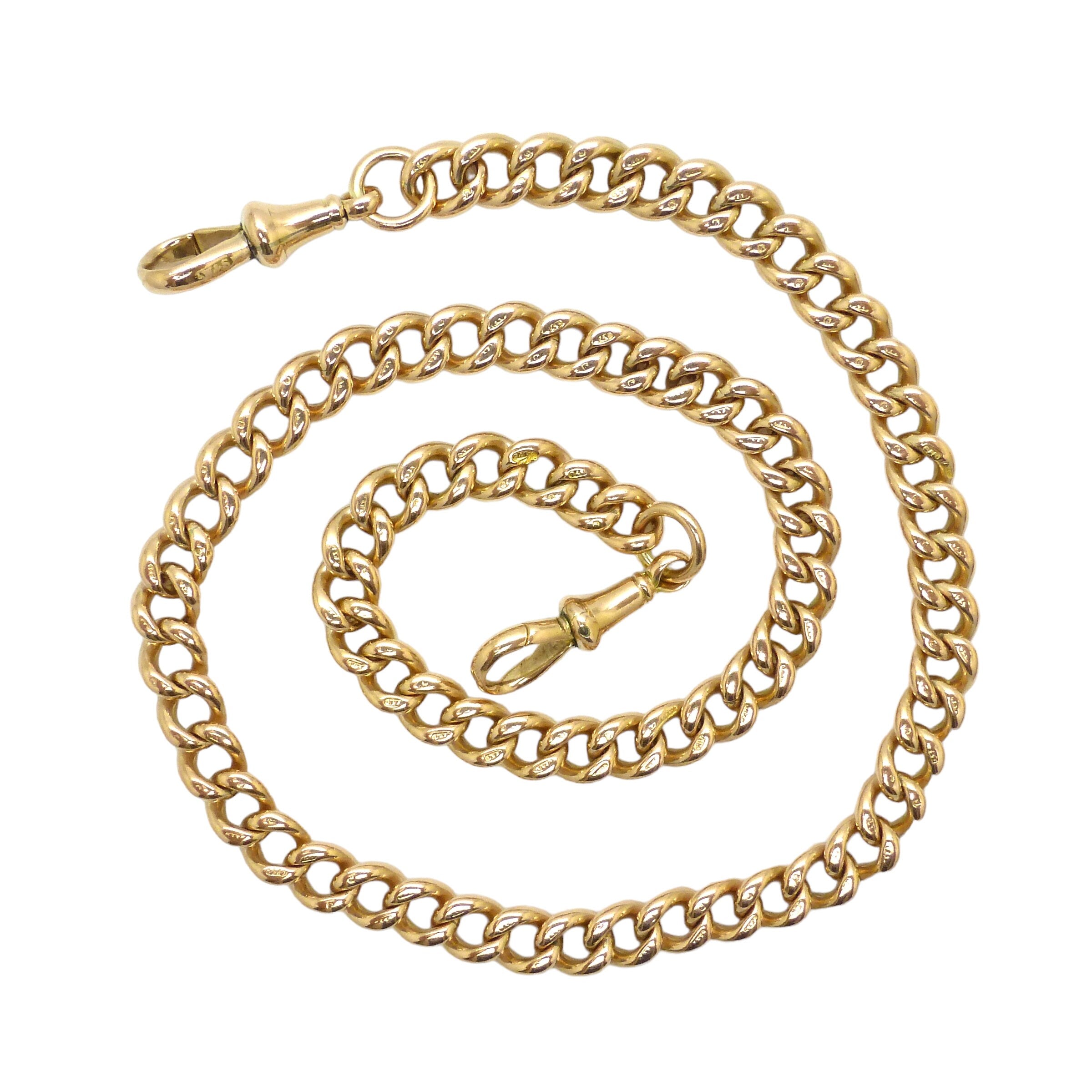 Vintage rose cheap gold chain