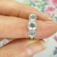 Antique Platinum old European cut diamond three stone trilogy ring 1.18ct ~ c1920's - Independent Valuation