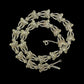 Vintage Art Deco silver marcasite articulated collar necklace c1930's