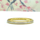 Vintage authentic Tiffany Platinum & 18 yellow gold 'together' wedding ring ~ wedding band