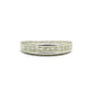 Vintage 10K white gold princess cut diamond eternity wedding band 1.00ct