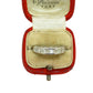 Vintage 10K white gold princess cut diamond eternity wedding band 1.00ct