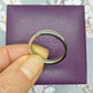 Vintage Asprey of London heavy Platinum wedding band 10.7 grams with original box