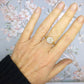 Antique Edwardian 18ct old cut diamond cluster ring 1.00 carat ~ 1910
